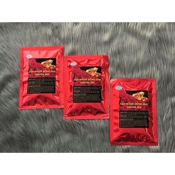 Tắm trắng hồng sâm
