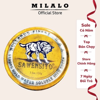 Sáp vuốt tóc sawensito sói vàng 100gr tạo kiểu giữ nếp cho tóc-milalo