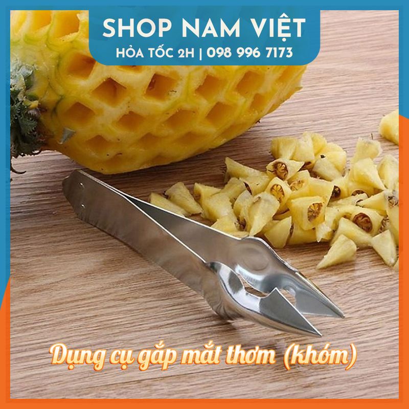 Dụng Cụ Gắp Mắt Thơm (Khóm - Dứa) Bằng Inox