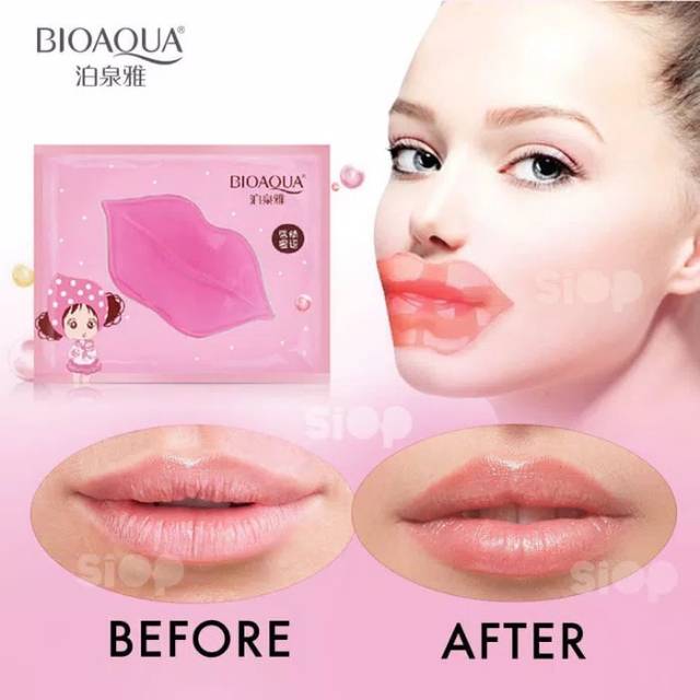 (hàng Mới Về) Mặt Nạ Môi Màu Hồng Bioaqua | BigBuy360 - bigbuy360.vn