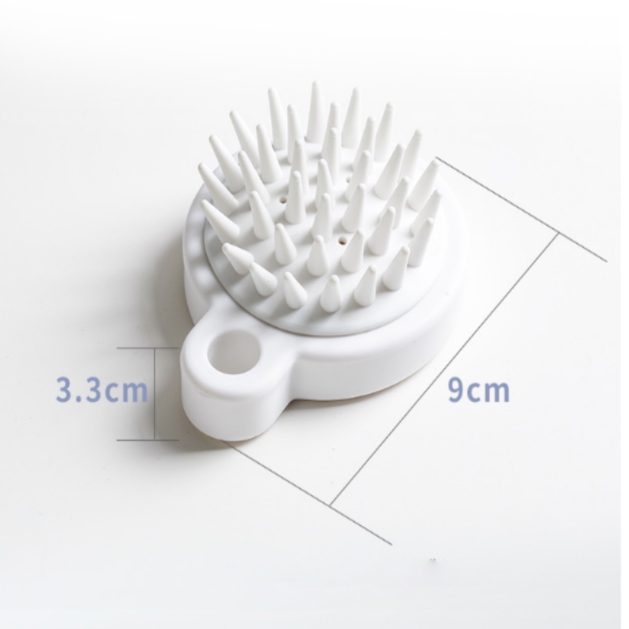 Lược gội đầu Silicone  - lược gội muji mát xa, kích thích da đầu tạo cảm giác sảng khoái khi sử dụng