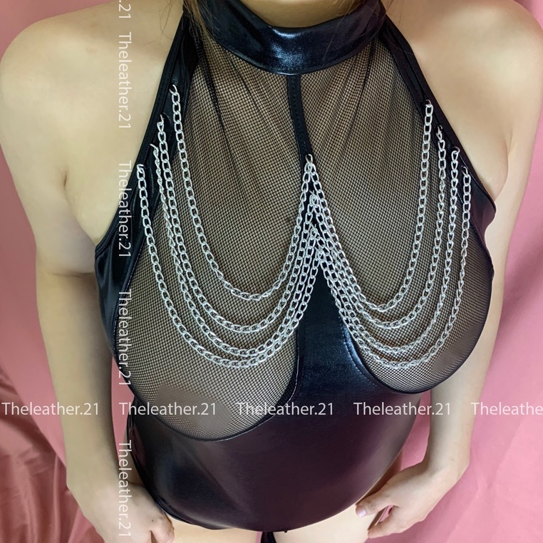Bodysuit da PU khoét vai gợi cảm -  Cosplay sexy, sm | BigBuy360 - bigbuy360.vn