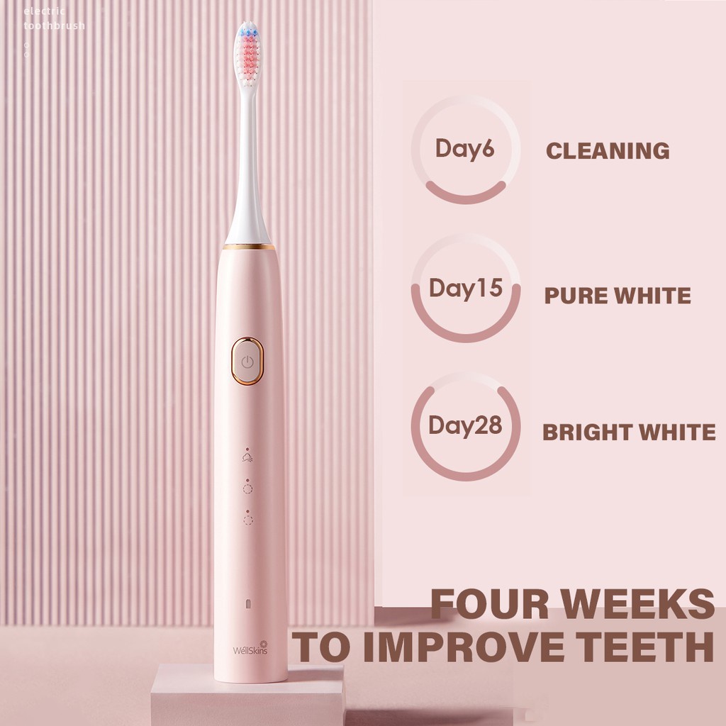 Bàn chải điện Xiaomi WellSkins WX-YS200/YS100 vệ sinh răng không góc khuất