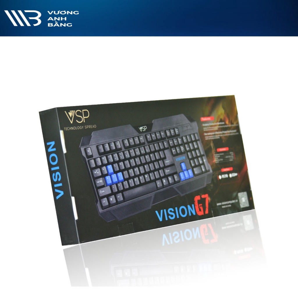 Keyboard BOSSTON/VISION G7 USB- Hàng chính hãng