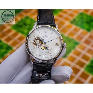 Đồng hồ nam Orient Classic Sun & Moon Open Heart Automatic  RA-AS0005S10B cực hot