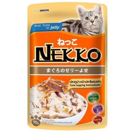 Pate Nekko Jelly  thức ăn dinh dưỡng cho Mèo