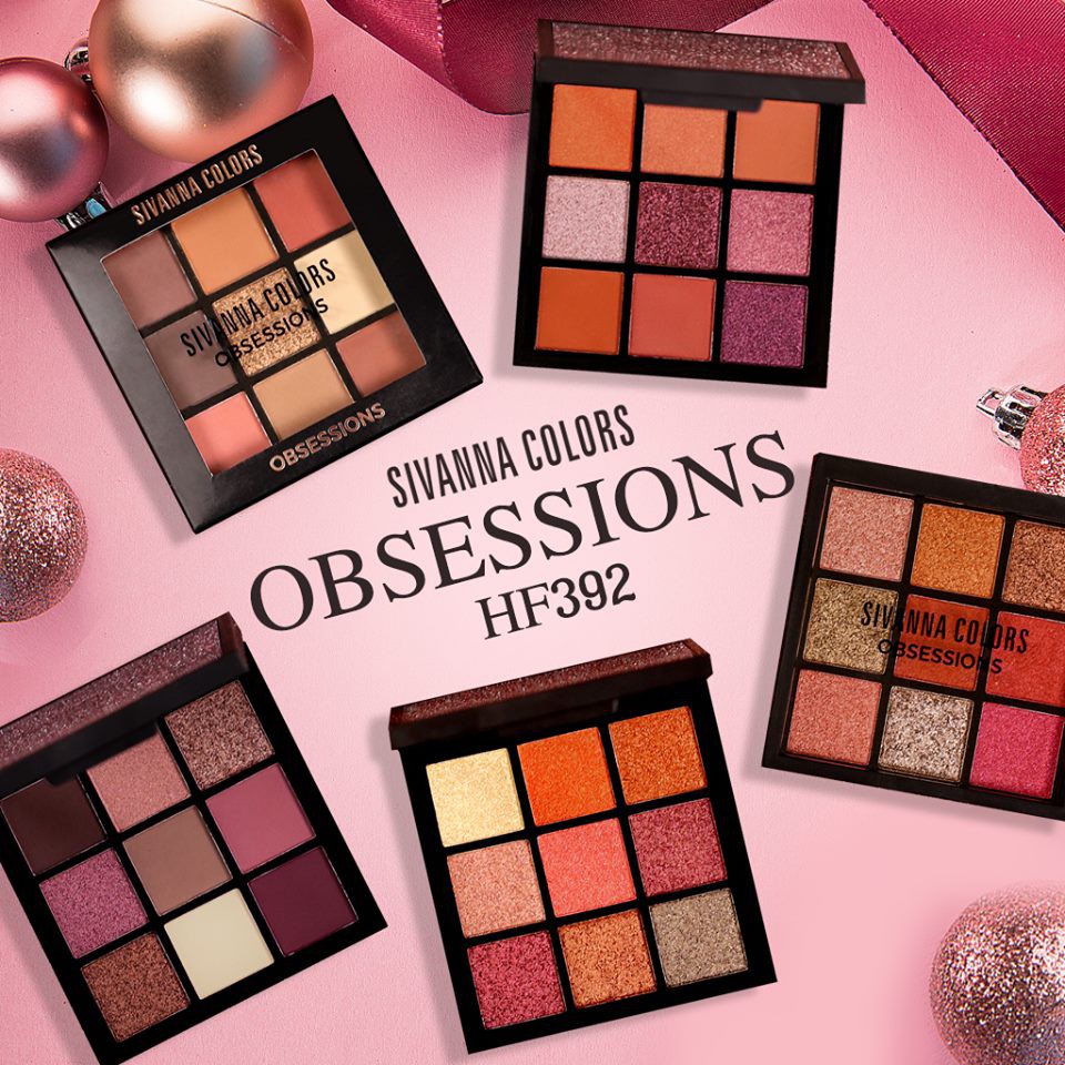 [Sivanna] Phấn mắt dạng sáp 9 ô Sivanna Eyeshadow Sivanna Obsessions