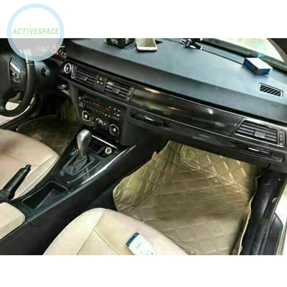 Khung Bọc Cần Gạt Số Bằng Sợi Carbon Cho Xe Hơi Bmw 3 Series E90 2005-2012