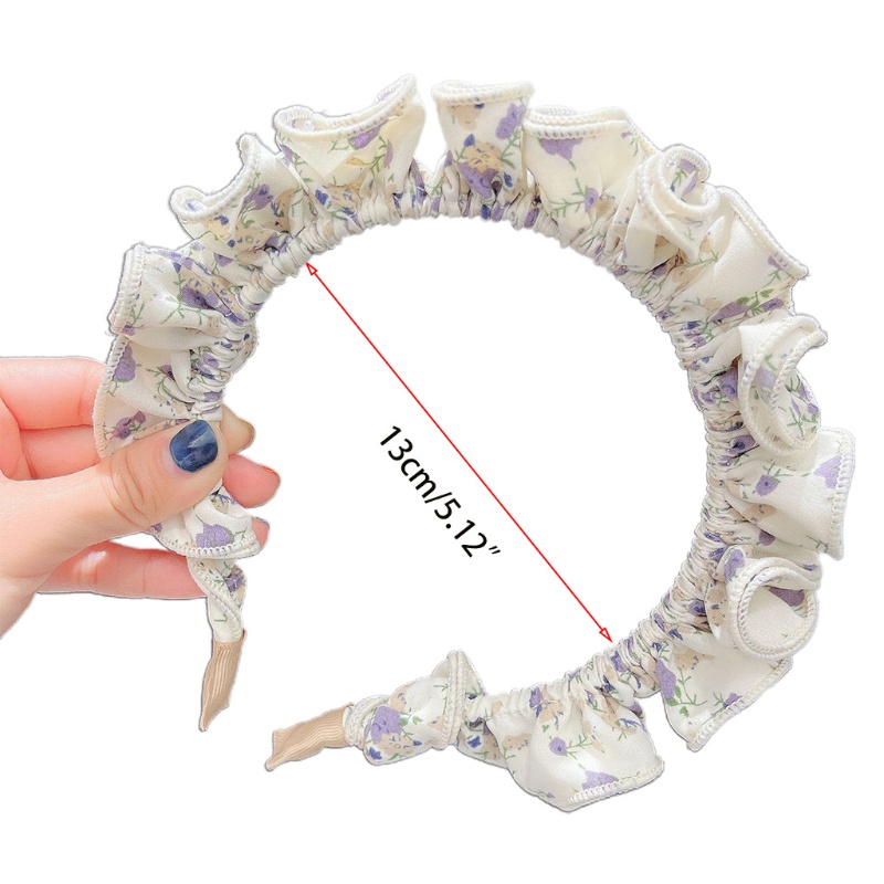 Băng Đô Cài Tóc In Họa Tiết Hoa Thời Trang Cho Nữ