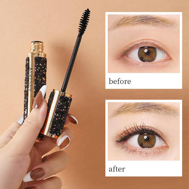 Mascara Chống Thấm Nước Uốn Cong Làm Dày Và Dài Mi Trang Điểm Chuyên Nghiệp