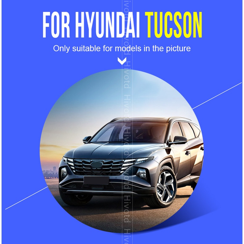 Khung Trang Trí Bảng Điều Khiển Xe Hơi Bằng Sợi Carbon Cho Hyundai Tucson NX4 2021 2022