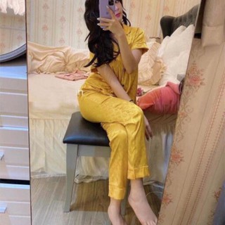 đồ bộ lụa gấm Tay dài