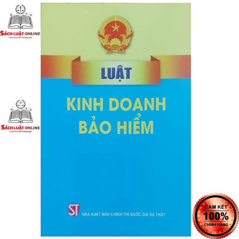 Sách - Luật kinh doanh bảo hiểm (Hiện hành) (Có hiệu lực từ ngày 01/01/2023) | BigBuy360 - bigbuy360.vn