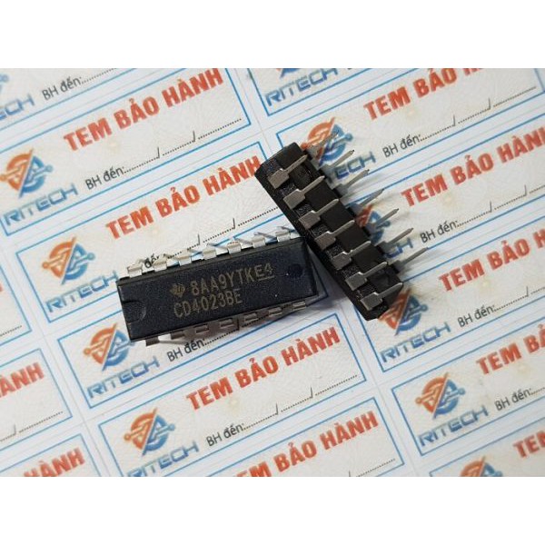 Combo 10 chiếc DIP-14 CD4023BE, CD4023 Hàng Nhập Khẩu