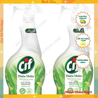 Nước Lau Bếp Cif Chanh & Lau Đa Năng &  Baking Soda Chai 500ml