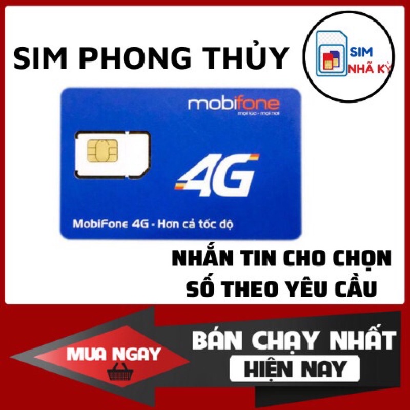 Sim số đẹp Mobi giá rẻ đăng kí chính chủ cho khác