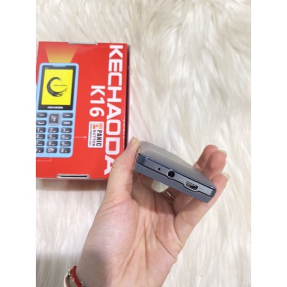 ĐIỆN THOẠI KECHAODA K16 Mạng 4G 2 sim Pin trâu - Đọc số bàn phím dành cho người già MSP 021