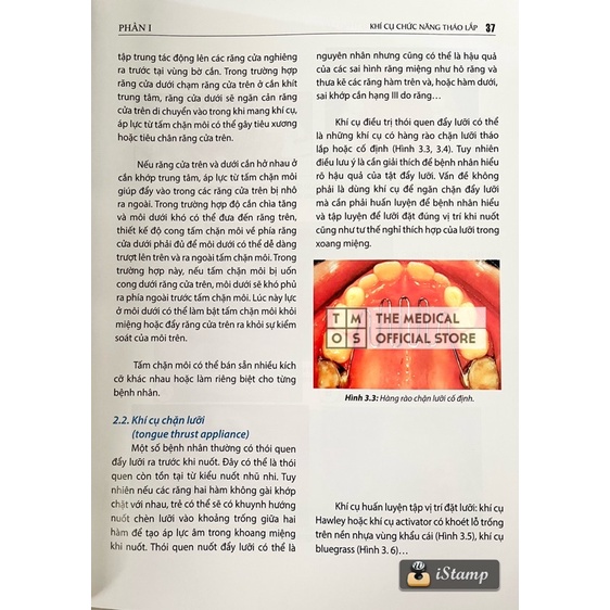 Sách - Chỉnh Hình Răng Mặt Khí Cụ Tháo Lắp Tmos