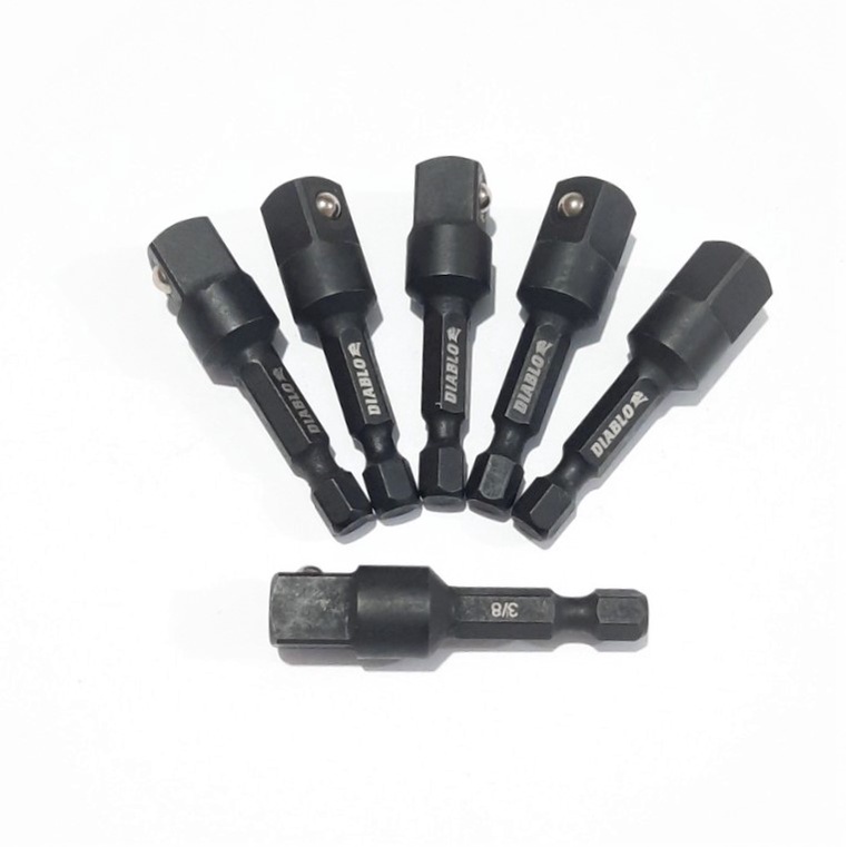 Đầu Chuyển Sang Khẩu Bulong 3/8"  Hàng Xịn DIABLO Gắn Cho Máy Khoan, Máy Bắn Vít