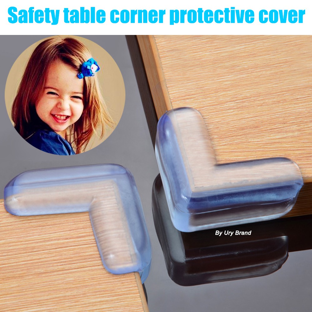 Miếng bọc cạnh bàn trong suốt chống va chạm bảo vệ an toàn cho bé