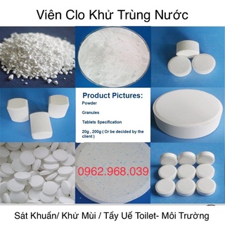 10 Viên Clo Khử Trùng Nước Đa Dụng