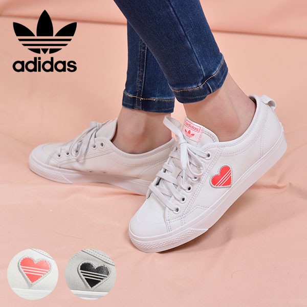 Giày Thể Thao Adidas Nizza Treloil Trái Tim 🔥FREESHIP🔥Hàng Chính Hãng - Giày Sneaker Nữ Vải Blackpink -