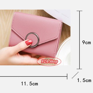 [VÍ MINI] VÍ MINI TIỆN DỤNG KHÓA TRÒN