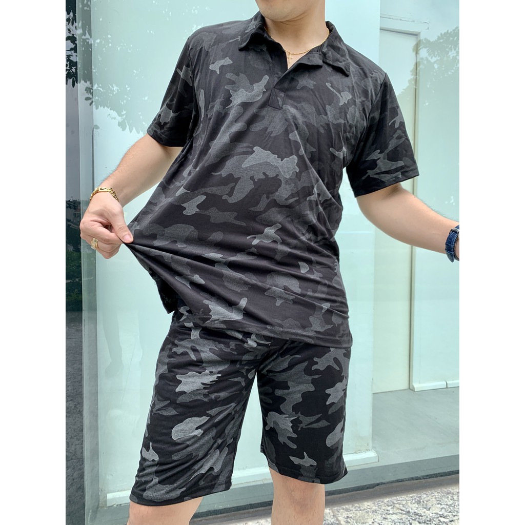 Set Camo Cotton - Chất liệu cotton cực mát, không bị bai xù | BigBuy360 - bigbuy360.vn