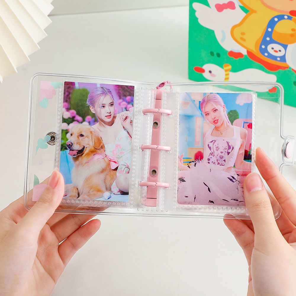 Set 10 Bao Nhựa PVC Trong Suốt Dễ Thương Dùng Đựng Ảnh Tiện Dụng