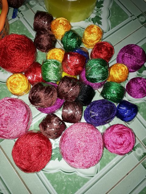 Chỉ dù đủ màu sợi 1mm cuộn 50g khoảng 80 mét