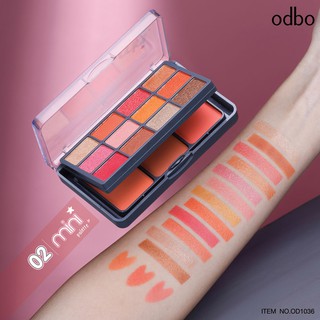 Phấn mắt Odbo Mini Palette