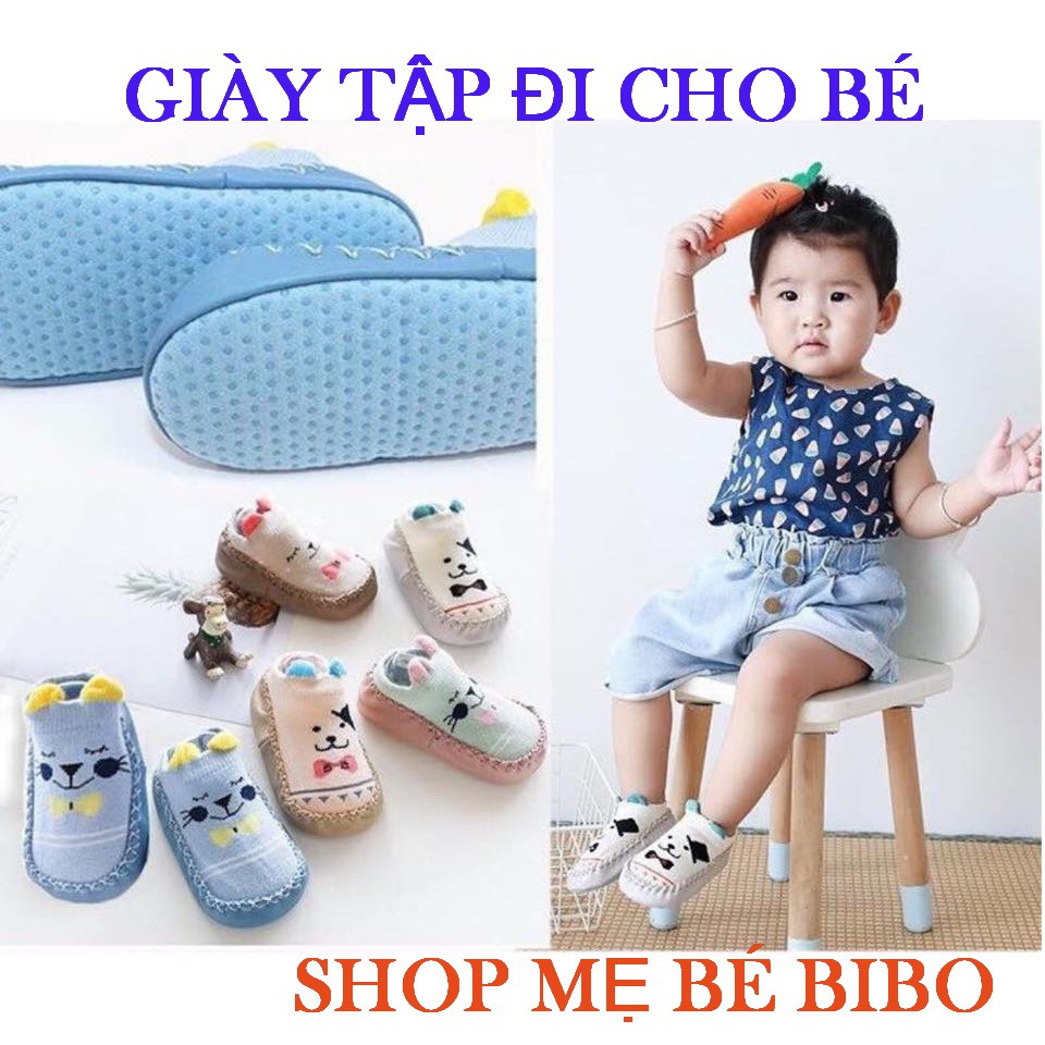 TẤT GIÀY TẬP ĐI CHO BÉ GÁI VÀ BÉ TRAI