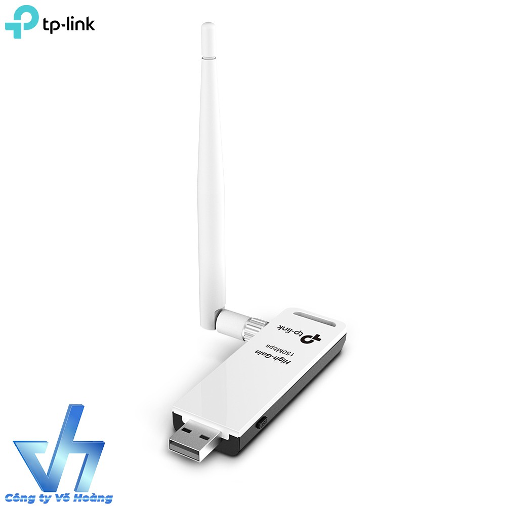 Bộ 2 USB thu sóng Wifi TP-LINK 722N (Trắng)