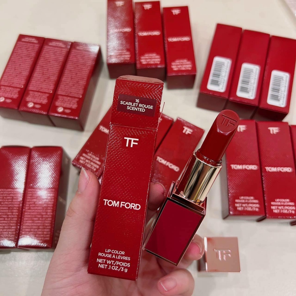 TOMFORD SON PHIÊN BẢN GIỚI HẠN LIMITED VỎ CAM LIP COLOR MATTE ROUGE À LÈVRES MAT 0122