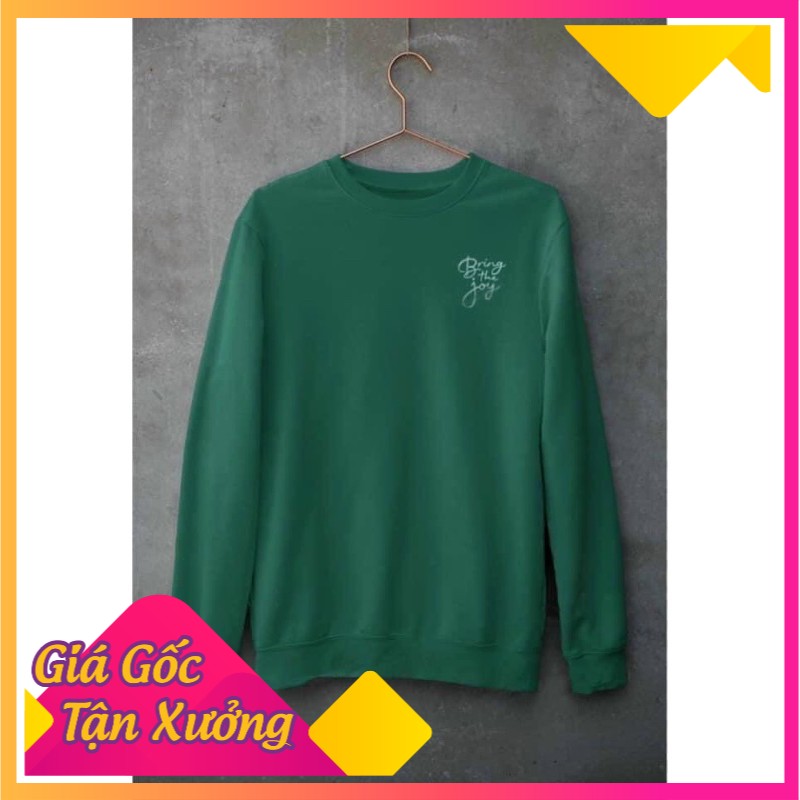 ANU002 - Áo nỉ da cá nam, nữ màu xanh lá đậm VnXK dư xịn Oldnavyyyy