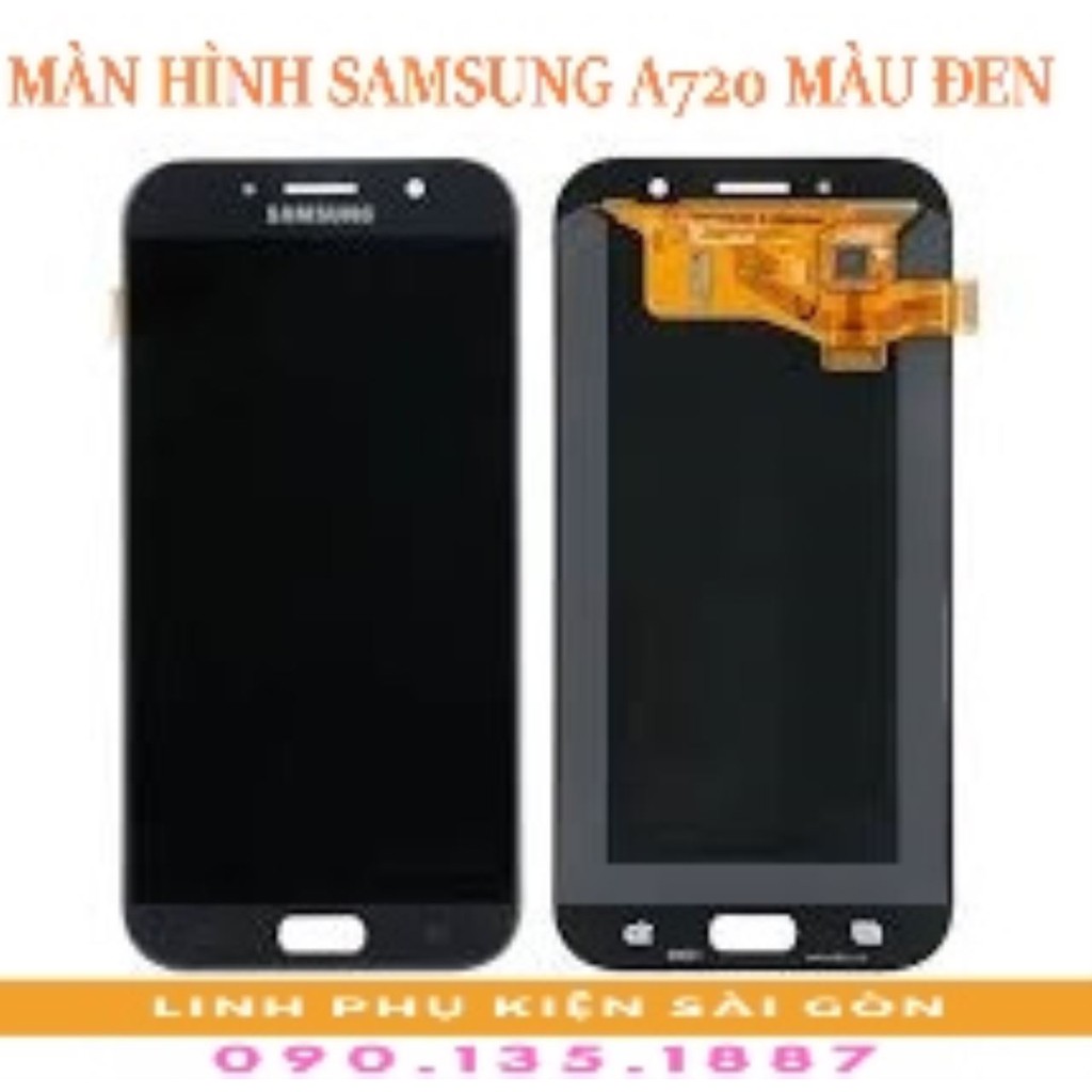 MÀN HÌNH SAMSUNG A720 MÀU ĐEN