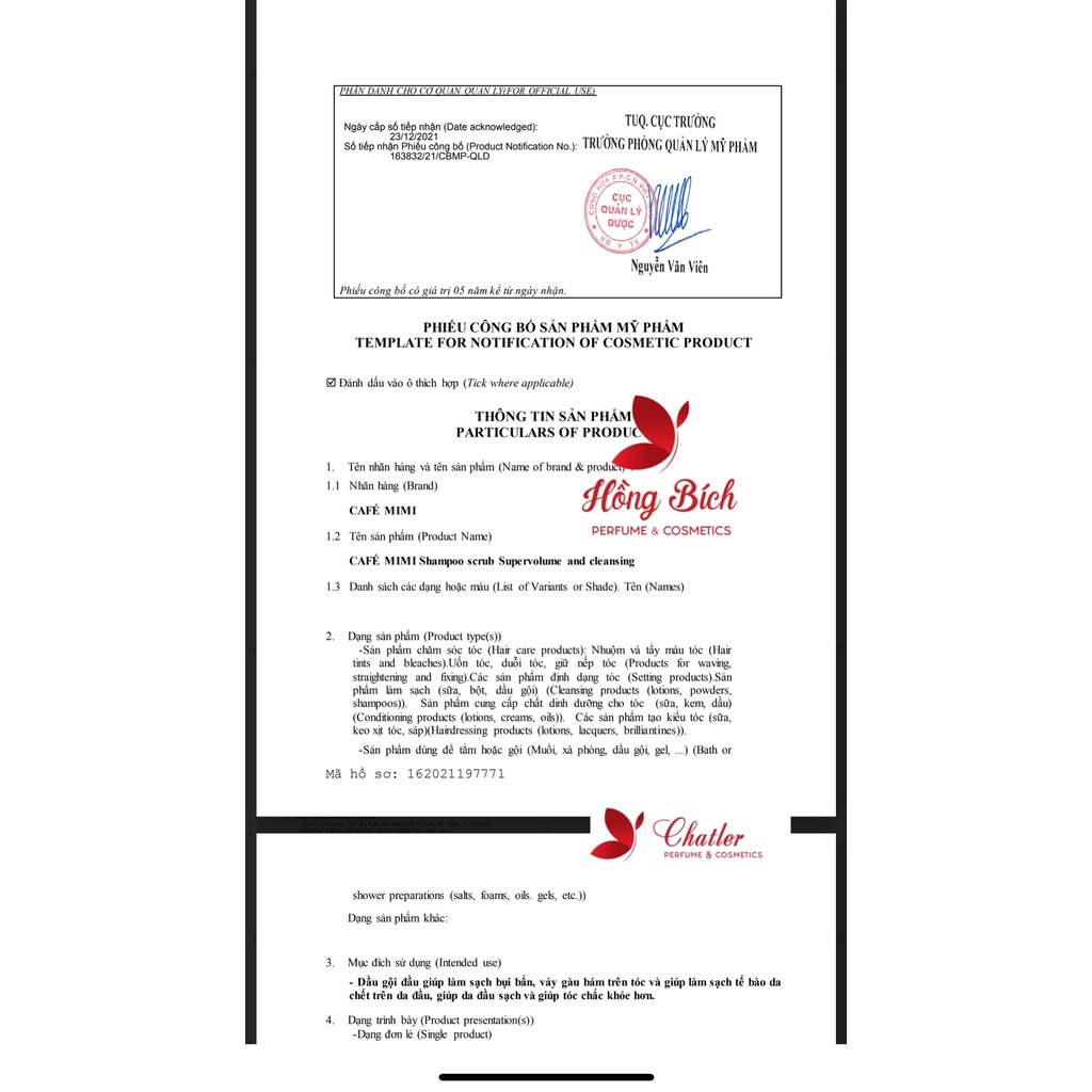 Tẩy Da Chết Da Đầu Cafe Mimi 330g_Hút Dầu Chống Bết Suốt 3 Ngày