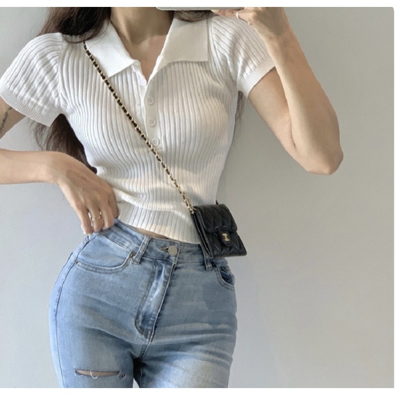 Áo thun Knitted Top