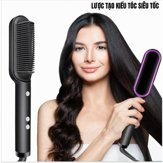 Lược Điện Chải Tóc Tạo Kiểu Uốn - Duỗi - Ép Tóc HA808