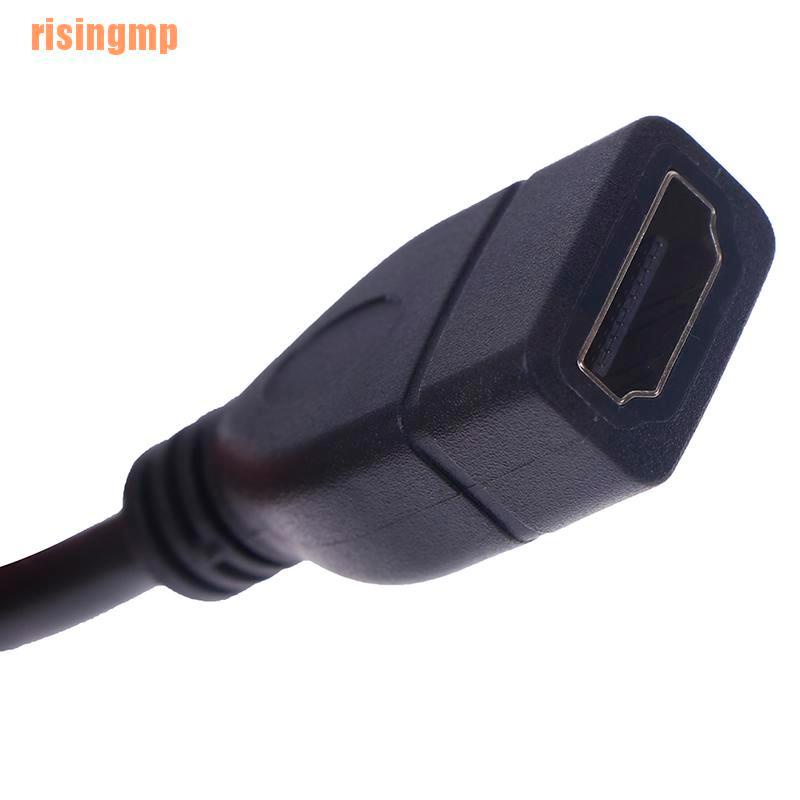 1 Dây Cáp Mở Rộng 15cm / 30cm Hdmi Male Sang Female