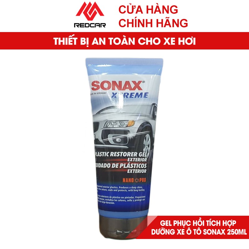 Gel Phục Hồi  Ô Tô 🍊 𝗚𝗜𝗔́ 𝗥𝗘̉ 🍊 Gel Bảo Dưỡng Sonax Ngoài Xe 250ml, Làm Sạch, Mang Lại Màu Sắc Như Mới Cho Ô Tô