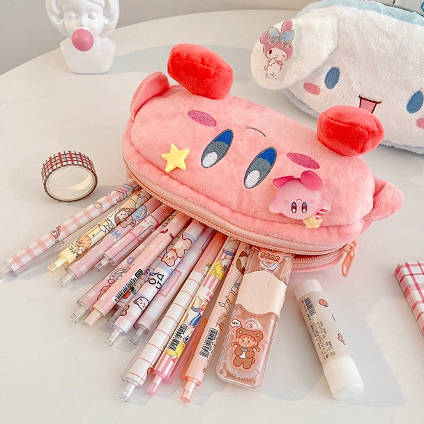 Túi Đựng Bút Mềm Mại Sức Chứa Lớn Dễ Thương Cho Học Sinh