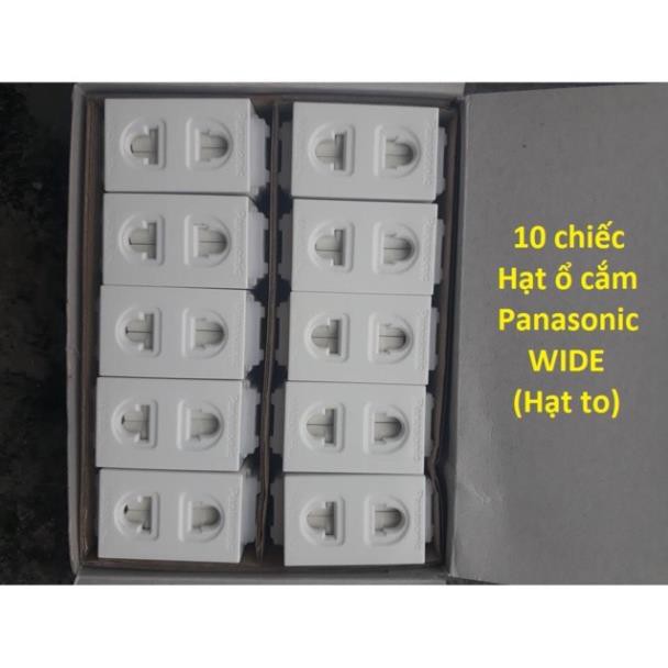 Ổ cắm đơn 2 chấu panasonic