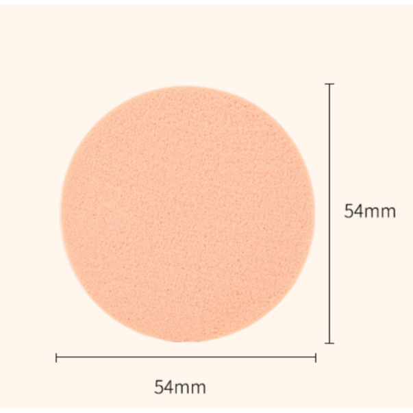 (Set 2 Miếng) Mút Tròn Tán Kem Nền Dopress - Bông Mút Phấn Nước Mềm Mướt Air Cushion Puff Molangshop