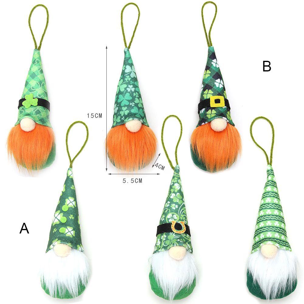 Bộ 3 Món Đồ Chơi St.. 3 Món Thiết Kế Dễ Thương Bộ Búp Bê Patricks Nhồi Bông Handmade Trang Trí Tiệc