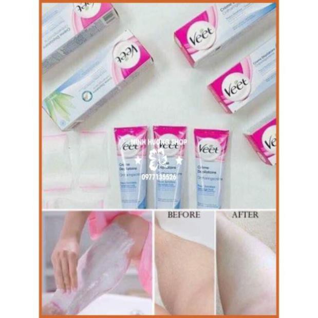 Tẩy lông VEET ko gây đau rát , thâm mụn