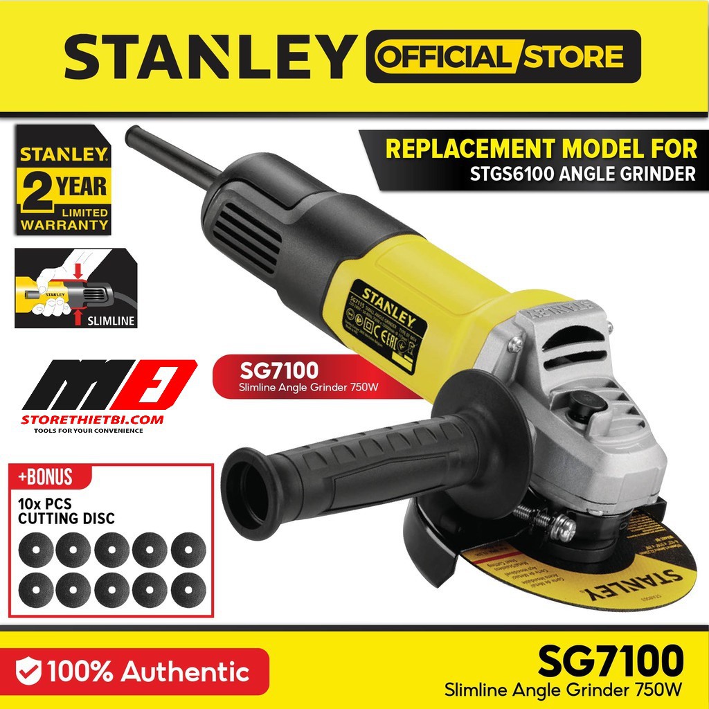 SG7100-B1 Máy mài cầm tay 750W Stanley