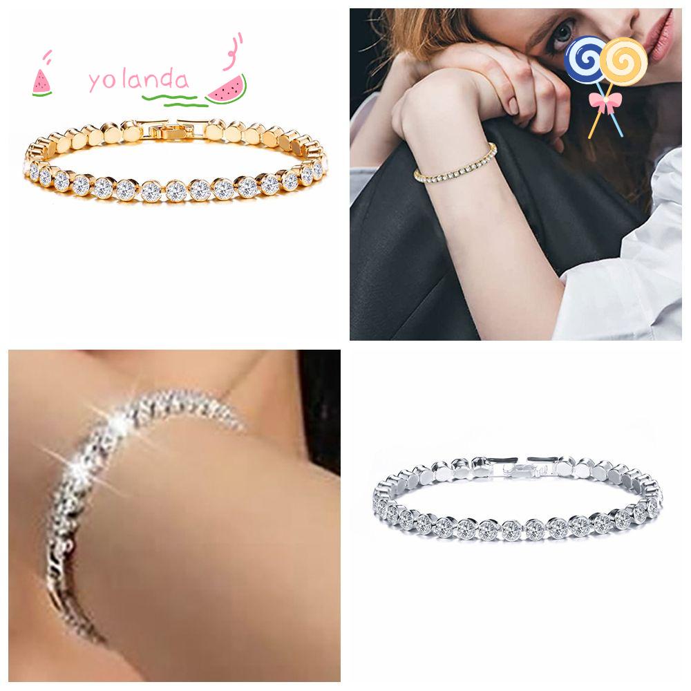 Vòng Tay Đính Đá Phong Cách Hiphop Thời Trang