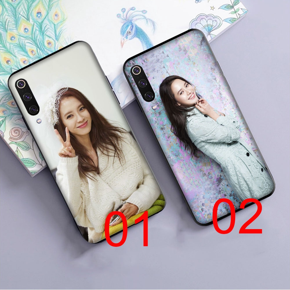 Ốp Điện Thoại Mềm Hình Song Ji Hyo Cho Xiaomi Mi 6 8 9 Se 9t Pro Poco X3 Nfc F2 Lite