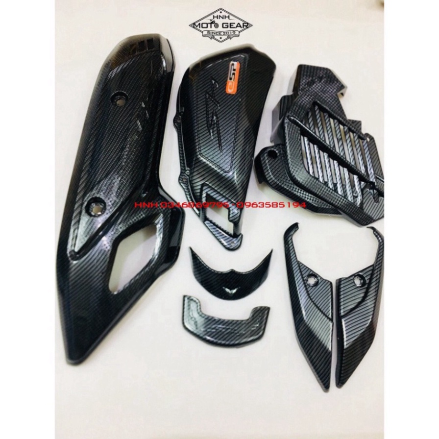 Ốp Carbon Xe SH 2012 - 2016 Bộ 6 Món